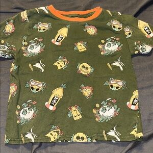 Kids Graphic Tee in Green